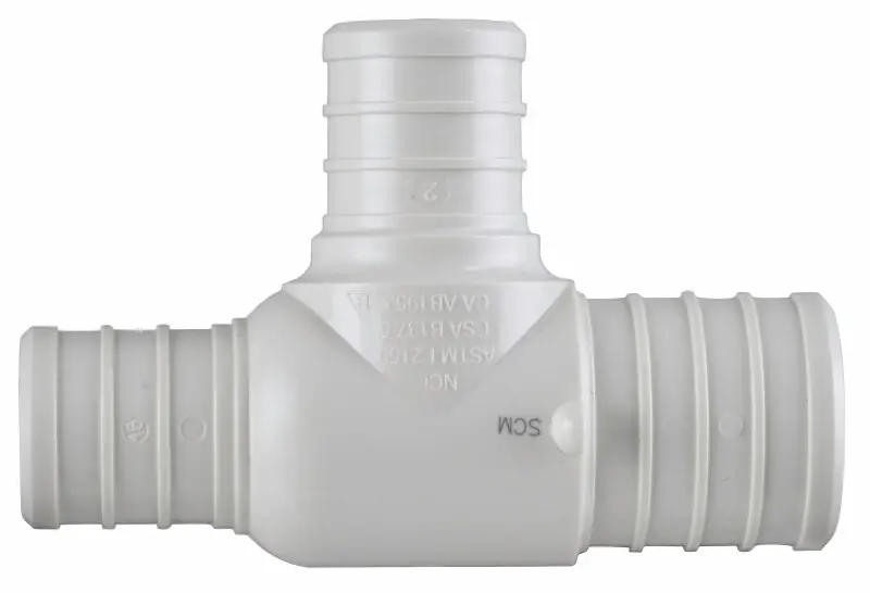 Sioux Chief 641PX433 Tee Pex 1 X 3/4 X 3/4 Polymer 20/BG