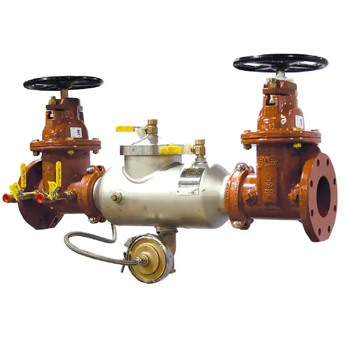 Apollo 4ALF20902 RPLF4A Series Reduced Pressure Principle Backflow Preventer, Lead-Free, NRS Flange X NRS Flange, 2-1/2