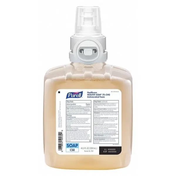 Gojo 7881-02 PURELL Healthcare Foam Handwash 2% CHG Antimicrobial Foam