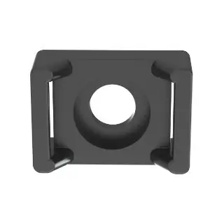 Panduit TM3S10-C0 Weather-Resistant Cable Tie Mount 2-Way Threaded Mount 0.3 in W Tie