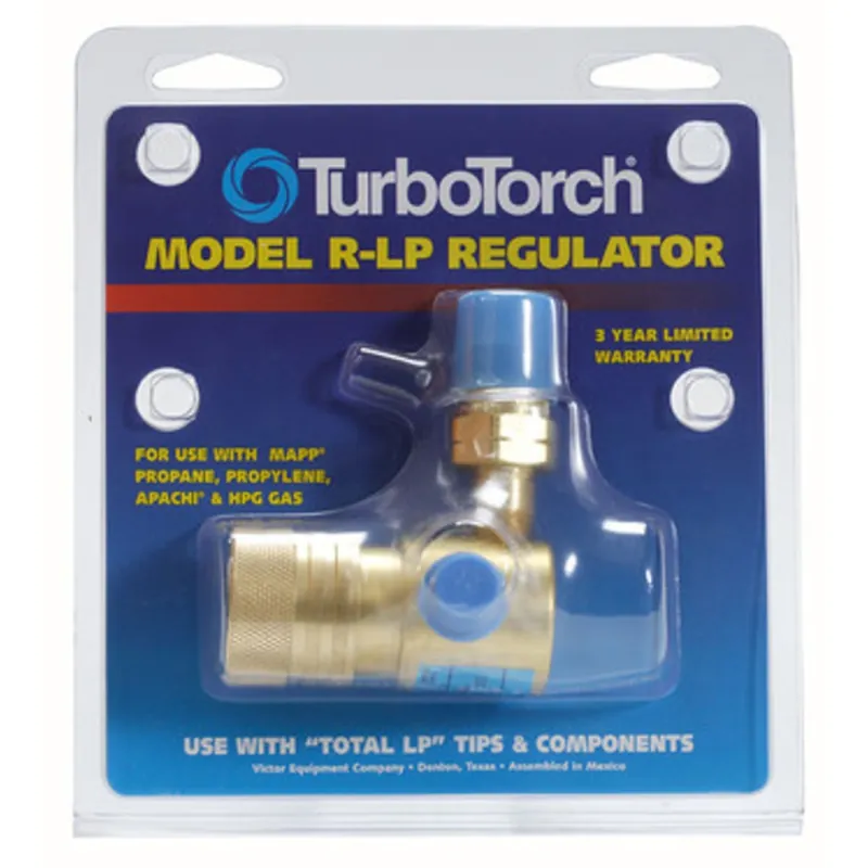 TurboTorch 0386-0705 R Series LP Regulator for precise gas control