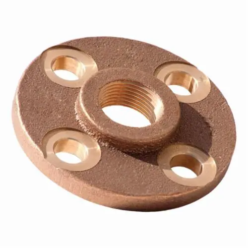 Merit Brass XNL235-64 Companion Flange Lead-Free 4 in FNPT
