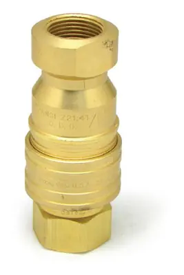 Everflow QD34 Flextron QD34 34ID Quick Disconnect for Food Service Gas Connector