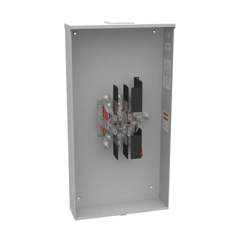 Milbank U3566-X-HSP Single Position Meter Socket 320 Amp 3 Phase Ringless Lever 7 Term OH UG 600V