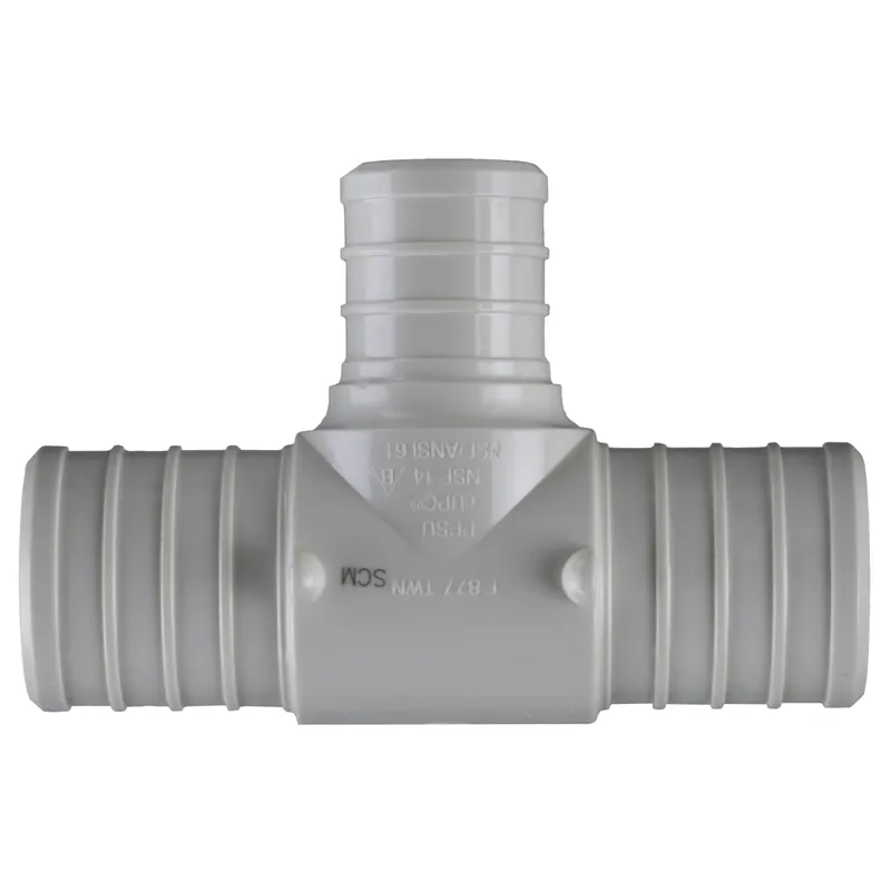 Sioux Chief 641PX443 TEE PEX 1 X 1 X 3/4 POLYMER 20/BG
