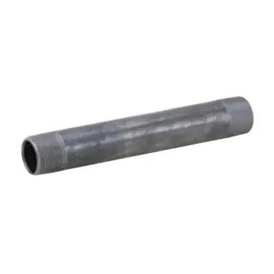 Nipples ZNB015 1/4 X 5 Black Pipe Nipple