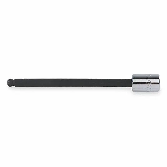 Proto J4908BD 3/8 Drive Ball End Extra Long Hex Bit Socket - 1/4
