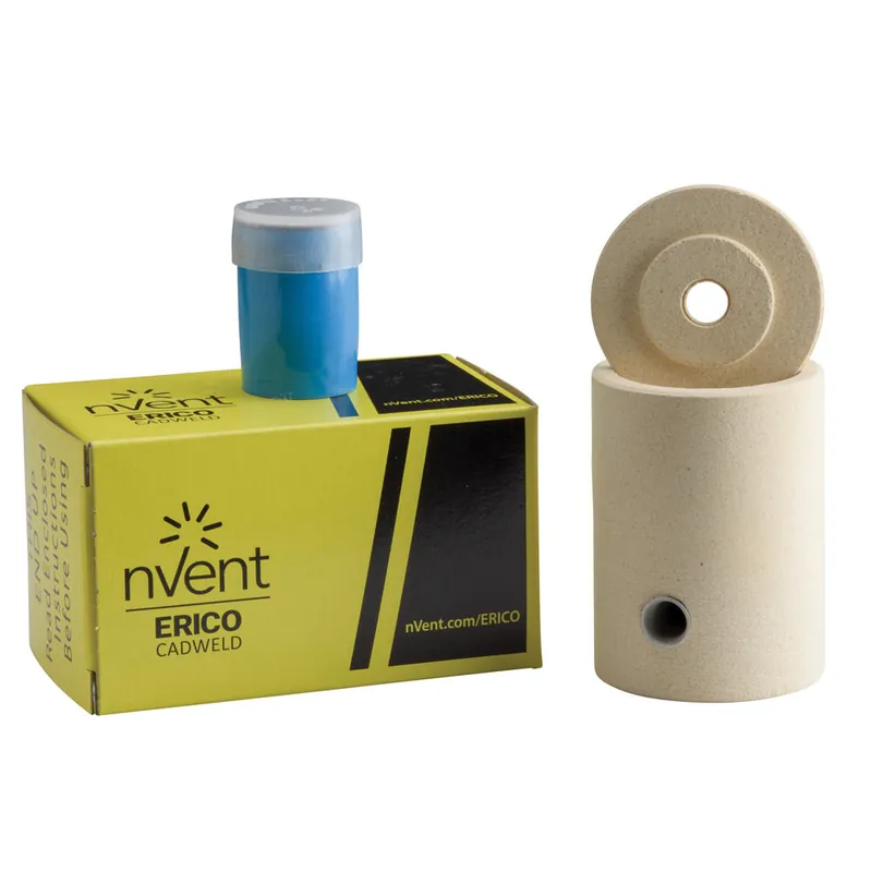 nVent GR1182Q ERICO ONE SHOT MOLD HORIZ 4/0AWG TO 3/4 VERT GRD ROD