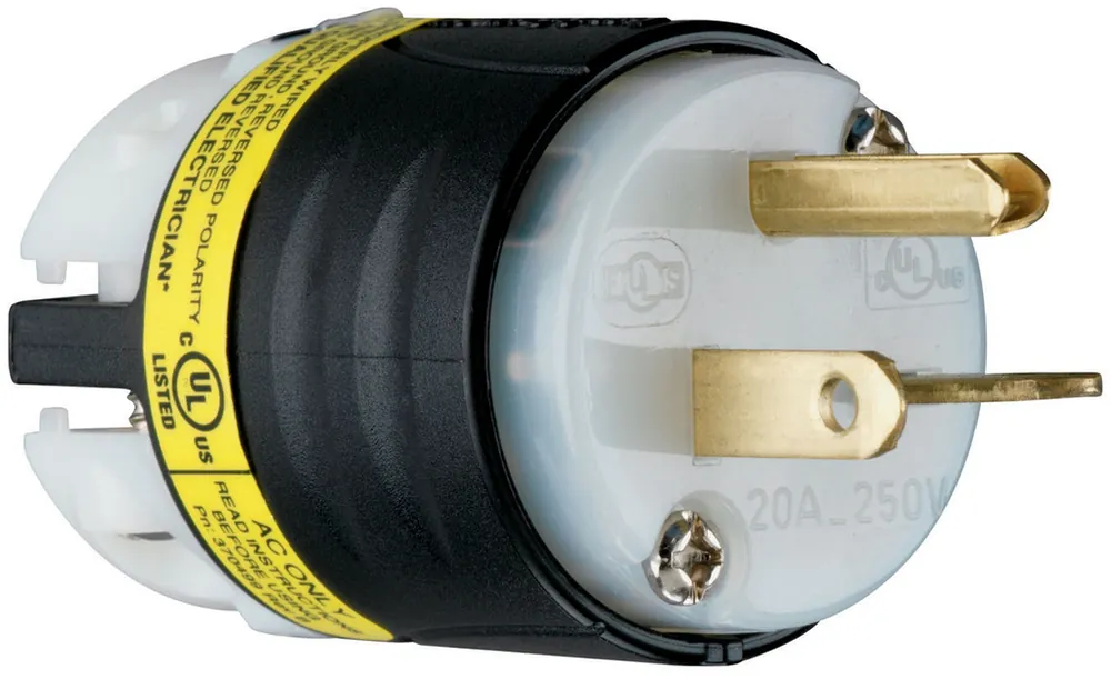 Pass & Seymour PS5466XGCM STR BLD GCM PLUG 3W 20A 250V