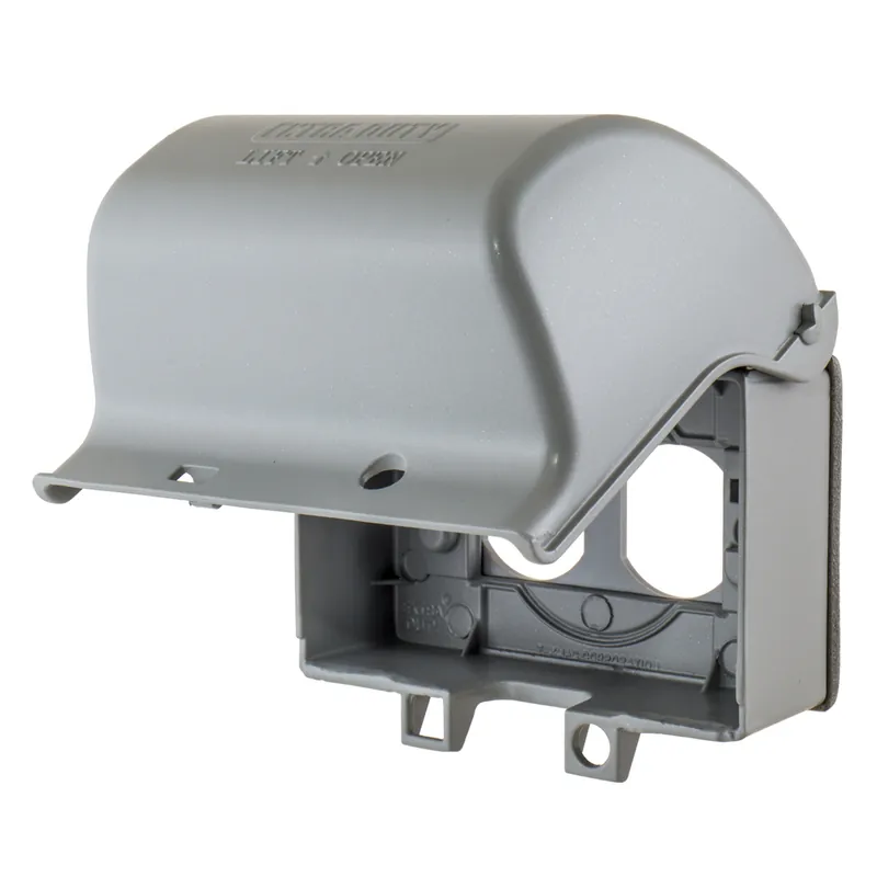 Hubbell Wiring Device-Kellems WP26EH HWD Wiring Device-Kellems EXTRA DUTY WP26EH Decorator Standard Weatherproof Hood 1-Gang