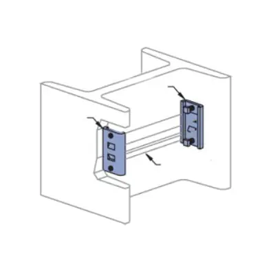 Atkore P3087-EG Unistrut 306590 Beam Clamp 1-5/8 in Channel