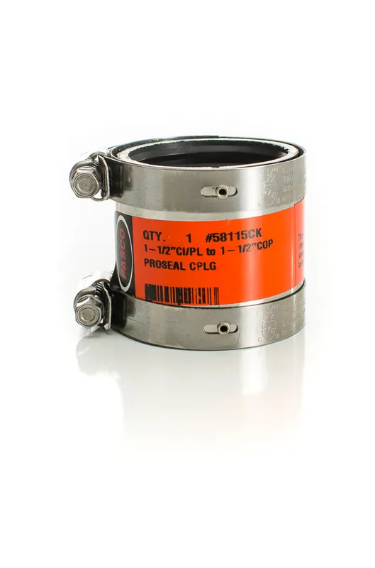 PASCO 58115CK 1-1/2CI/PL to 1-1/2COP PROSEAL CPLG