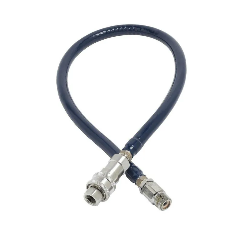 T&S Brass HW-4D-48 Safe.T.Link Water Hose w/ Quick Disconnect, 3/4 Diameter, 48 Long