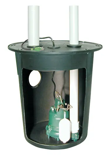 ZOELLER 900-0002 Sys,Sump-M53/P18X22/Polycvr-2V1.5D/Standard
