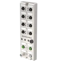 Pepperl + Fuchs ICE18DI8DOG60LC1V1D Protocol: PROFINET IO with media redundancy protocol (MRP) EtherNet/IP with Device Level Ring (DLR) EtherCAT
