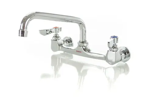 Pasco 33308 Medium Duty Wall Faucet - 8 Spout