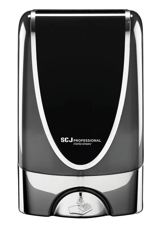 SC Johnson Professional TF2CHR TF Ultra Wall Mount Touch-Free Soap Dispenser in Black and Polished Chrome