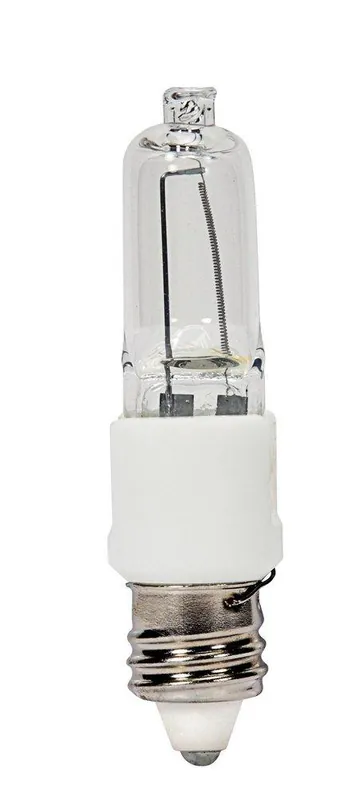 SATCO S4488 60W T3 Dimmable Halogen Light Bulb with Mini Base