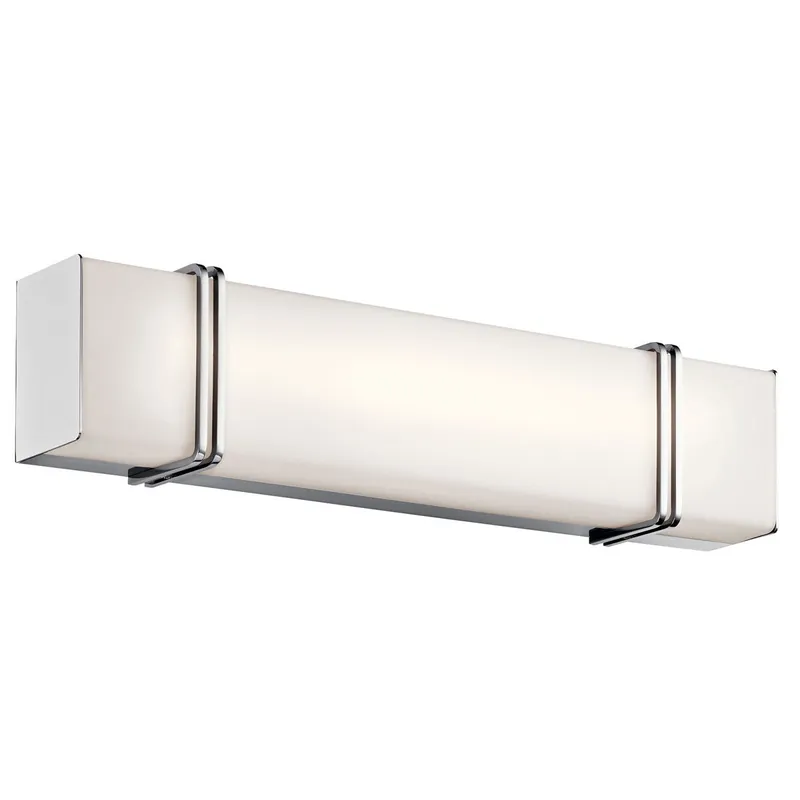 Kichler 45838CHLED The Impello LED Linear Vanity Light