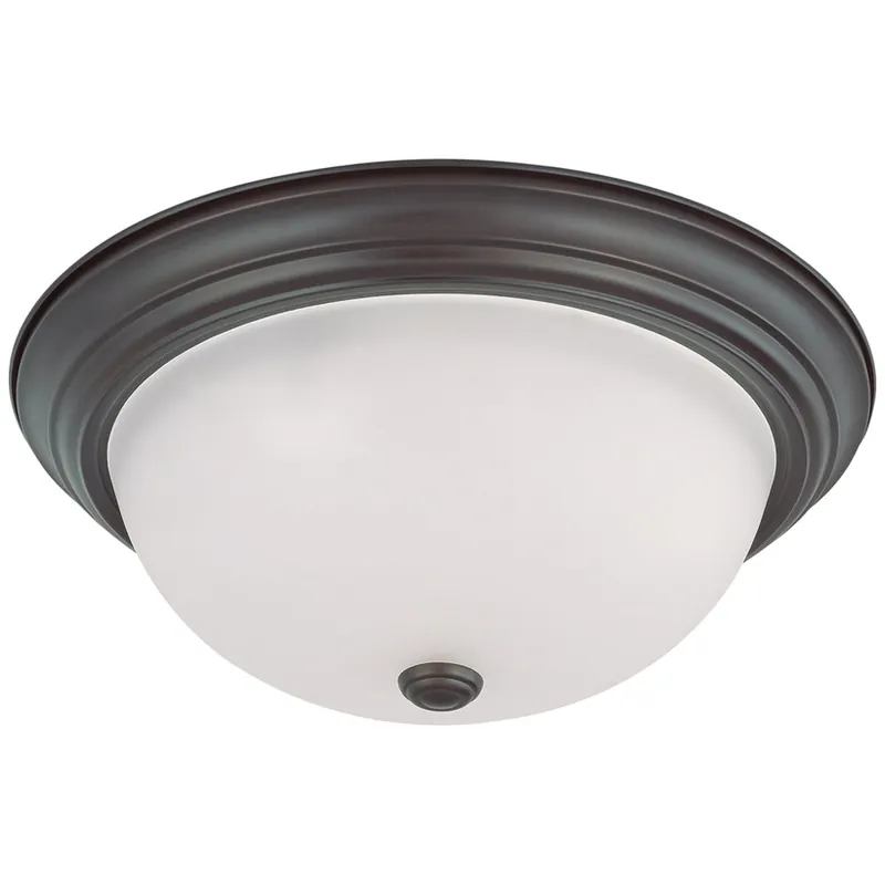 SATCO 60/3147 3 Light 15 in Flush Mount