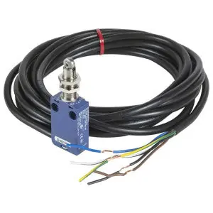 Telemecanique Sensors XCMD21F2L1 Limit Switch Limit Switches XC Standard M12 Steel Roller Plunger 1NC+1 NO Snap 1 M