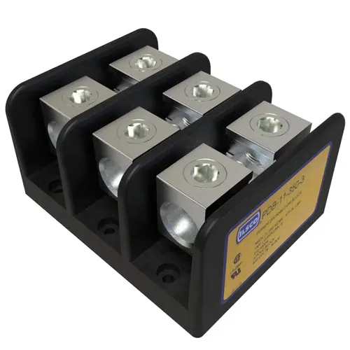 ECM Industries PDB-11-350-3 ILSCO DIST BLOCK 600 VAC 310 A