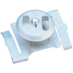 nVent CADDY 4G24 Twist Clip with Wing Nut, Wide Grid, 5/8 Screw
