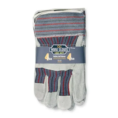 CLC 2046 LG Gloves One-Size Safety Culeather Palmpk