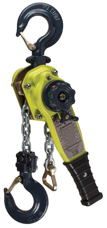 AMH X5L0225015 Amh X5 Series 9.6' 3/4 to 1-1/8 Ton Steel Lever Chain Hoist