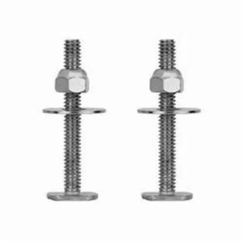 Sioux Chief 416-PB Closet Bolt, 5/16-18 x 2-1/4 in L Thread, Brass, Domestic