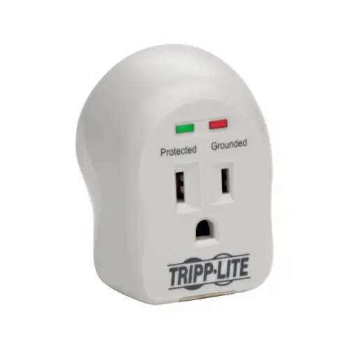 Tripp Lite SPIKECUBE SPIKECUBE Surge Protector, 120 VAC, 15 A, 1 Outlets