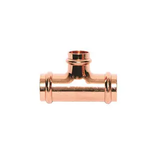 Mueller PF04082 Copper Tee P X P X P, 1 X 1 X 1-1/4