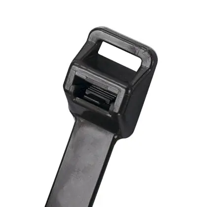 Panduit PRT6EH-Q0 Releasable Cable Tie Black UV PA6.6 22.2L 250lb PK25