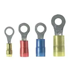 Panduit PN18-6RN-C Ring Nylon 22-18AWG #6 Stud NRW Pack100