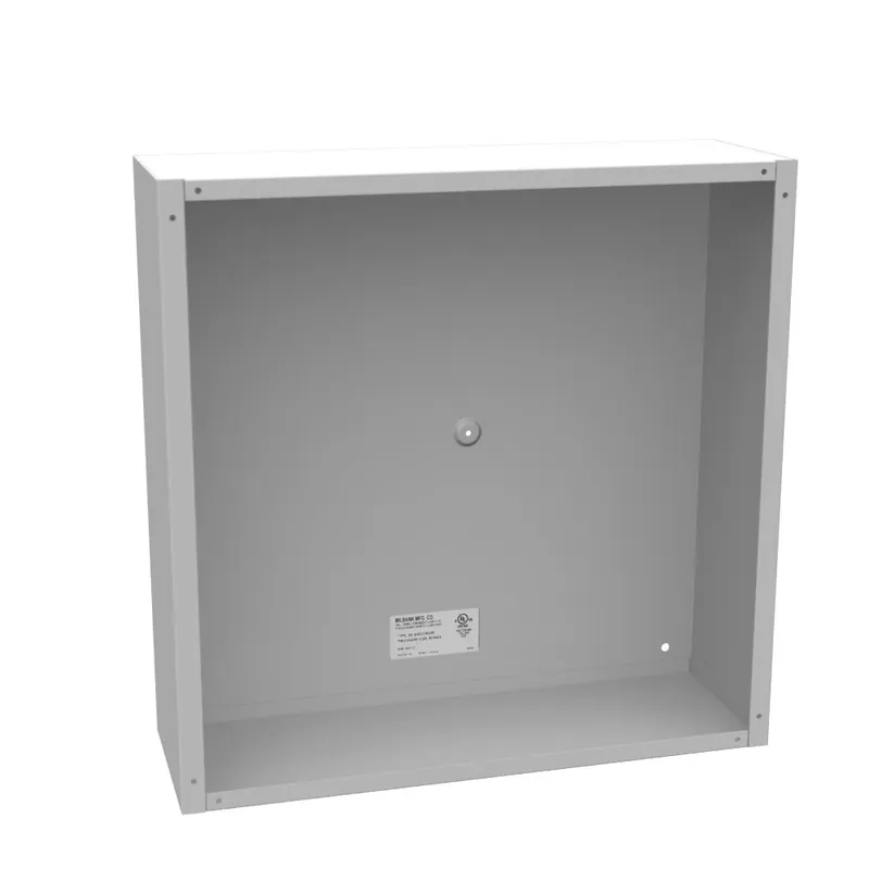 Milbank 18186-SC1-NK Screw Cover Enclosure Industrial Enclosure Steel 18 in. H 18 in. W 6 in. D