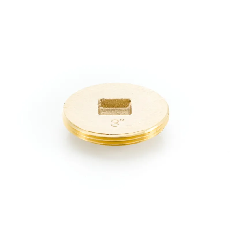 Pasco 1855 3 SO CD Brass Clean Out Plug - CS