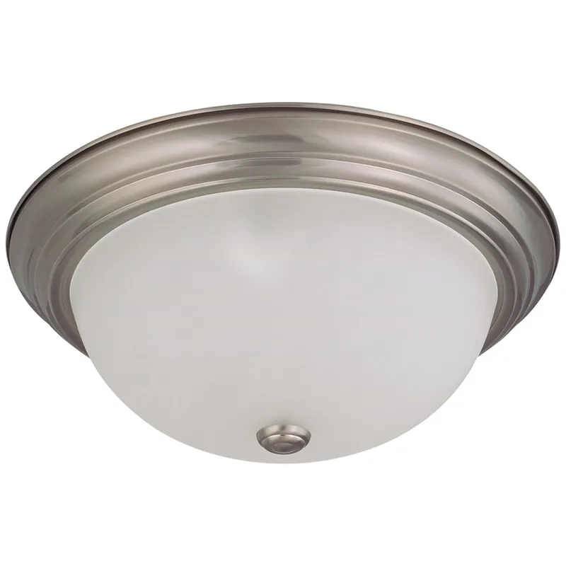 SATCO 60/3263 3 Light 15 In Flush Mount