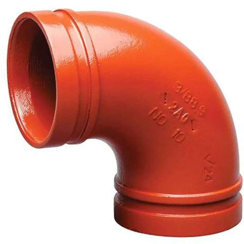 Victaulic FE29025P00 FireLock Style 25 5 x 5 x 2 in. Grooved Carbon Steel Tee