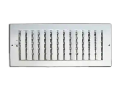 Metal-Fab MFSCRA148W Adjustable Sidewall/Ceiling Register 14 x 8 in Replacement MPN