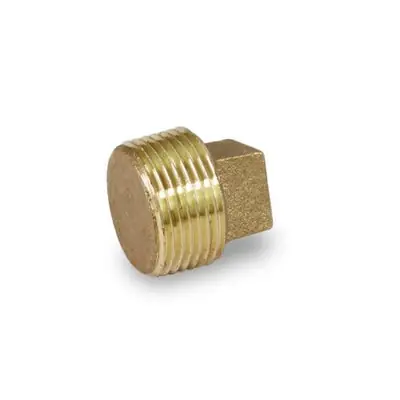 Everflow BRSP0114-NL 1-1/4 Plug Solid Brass Lead Free