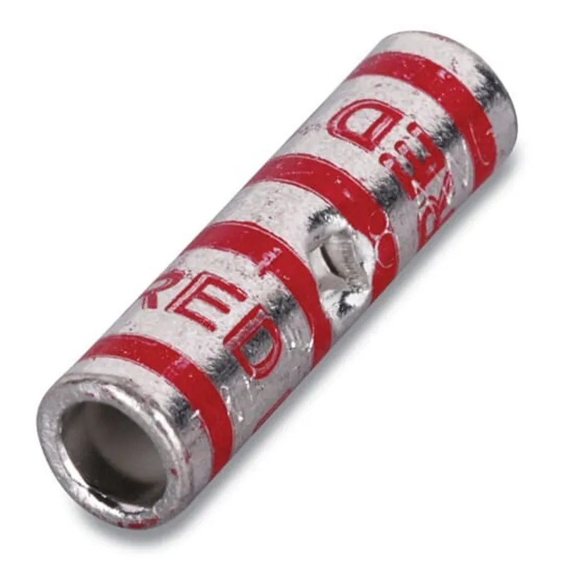COLOR-KEYED 54514 Copper Two-Way Splice Connector Standard Barrel Max 35kV Wire Size 300 kcmil