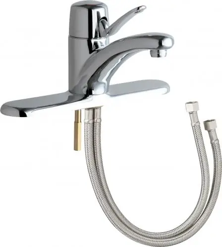 Chicago Faucet 2200-8ABCP Single Lever Lavatory Faucet 2.2 gpm
