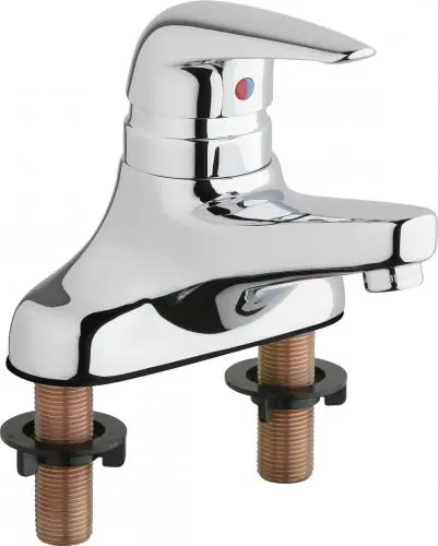 Chicago Faucet 420-E39VPABCP Single Lever Lavatory Faucet 0.35 GPM