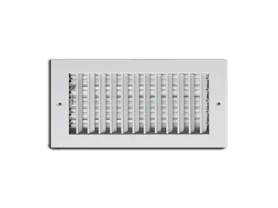 Metal-Fab MFVSCA186W Vertical Single Deflection Supply 18 x 6 in