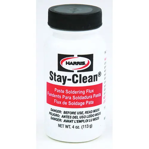 J.W. Harris SCPF4 Stay-Clean Flux Paste Up to 600 deg F (4 oz) Replacement MPN