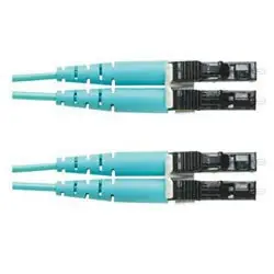 Panduit FZ2ERLNLNSNM004 Opti-Core 2 Fiber Patch Cord OM4 LC Duplex Riser