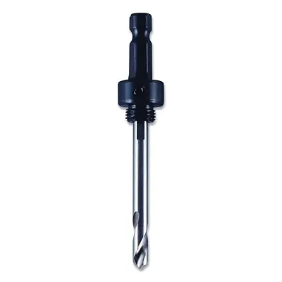 M.K. Morse MA34 Hole Saw Arbor 3/8 in Hex 3/8 in Arbor Dia 1/2 in-20 Thread Standard Pilot Arbor
