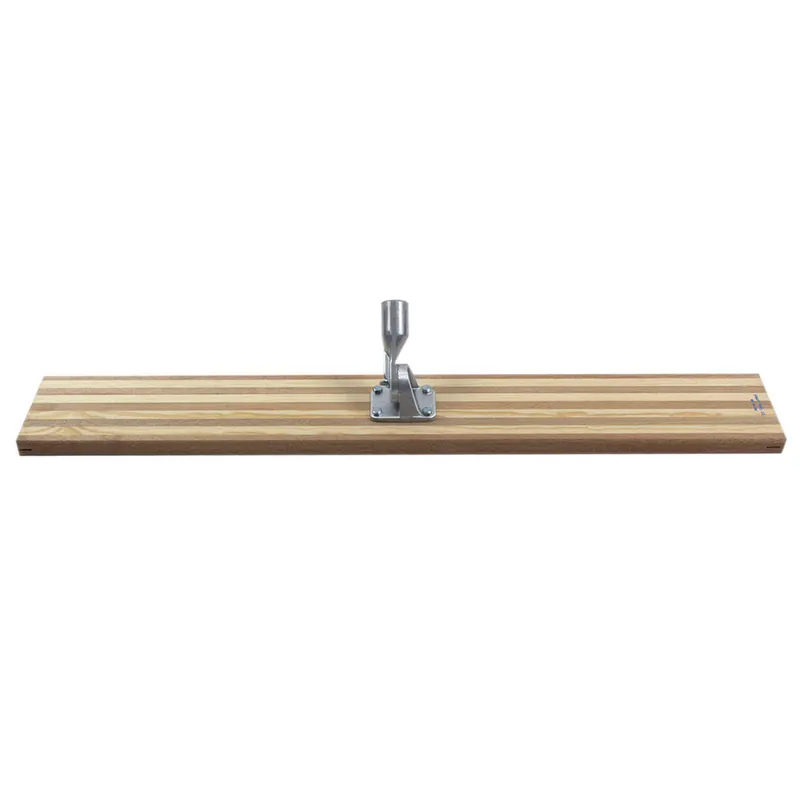 Kraft CC782 48 Laminated Wood Bull Float with Thread Bracket