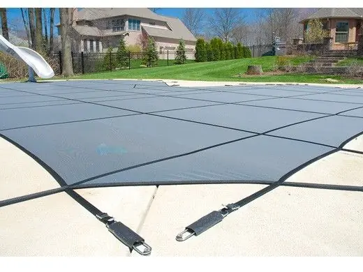 GLI 20-2040RE-SAP-GRY GLI Mesh Safety Cover 20' x 40' Rectangle, Gray