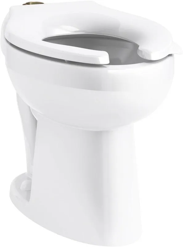 KOHLER 96057-0 Highcliff Ultra 1.6 gpf Elongated Floor Mount Toilet Bowl with Top Spud